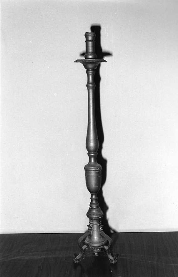 candeliere, serie - bottega campana (sec. XIX)