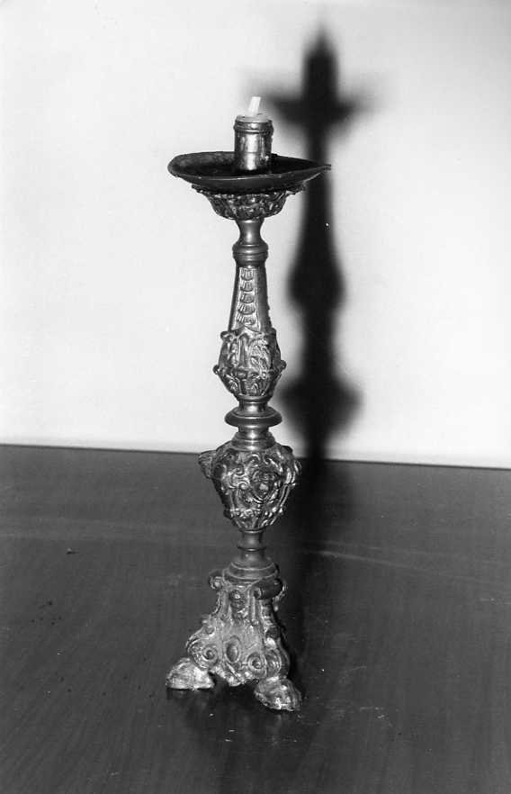 candeliere, serie - bottega campana (sec. XIX)