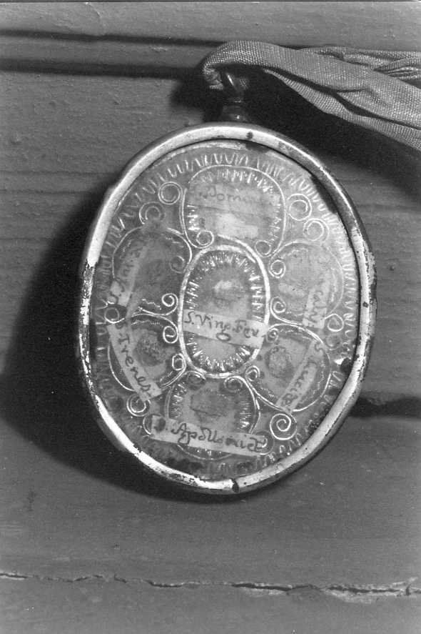 reliquiario - bottega campana (sec. XVIII)