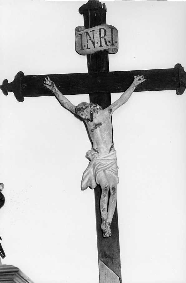 crocifisso - bottega campana (sec. XIX)