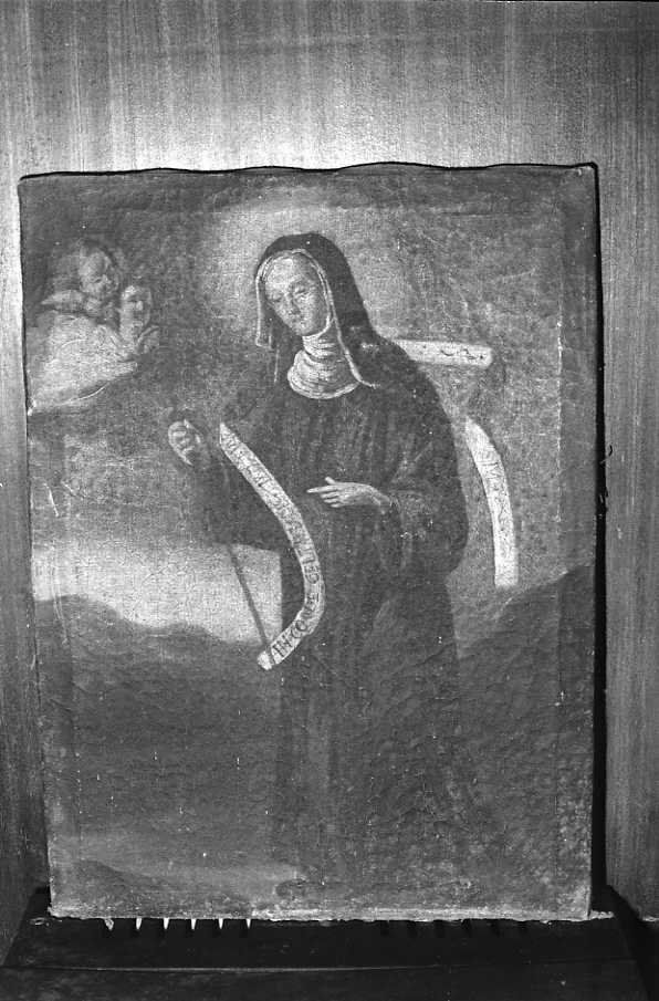 Santa Geltrude (dipinto) - ambito campano (sec. XVIII)