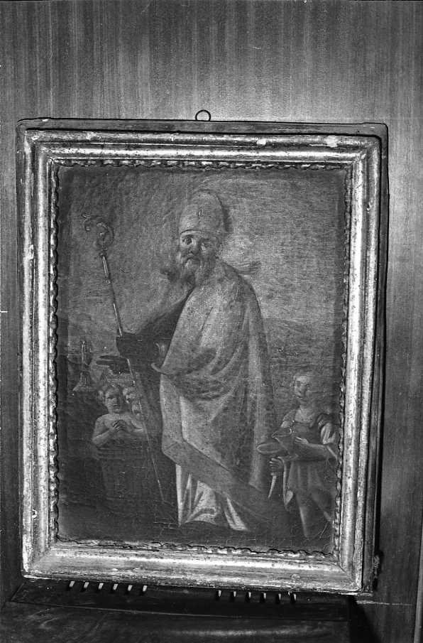 San Nicola di Bari resuscita i tre fanciulli (dipinto) - ambito campano (sec. XVIII)