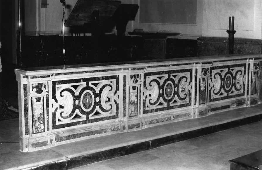 balaustrata - bottega campana (fine sec. XVIII)