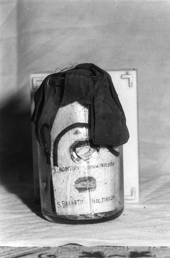 reliquiario, serie - bottega campana (sec. XVIII)