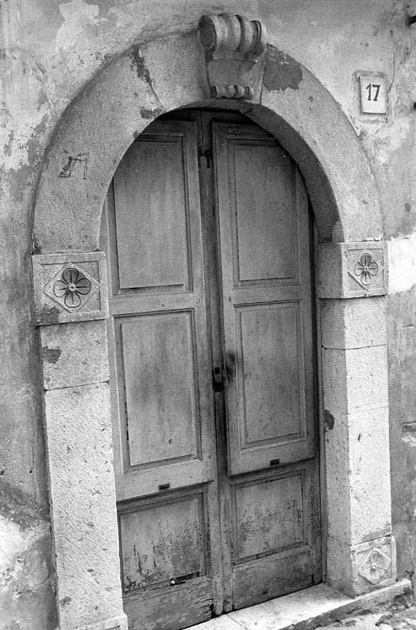 mostra di portale - bottega beneventana (sec. XVIII)