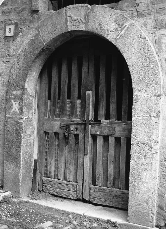 mostra di portale - bottega beneventana (sec. XVII)