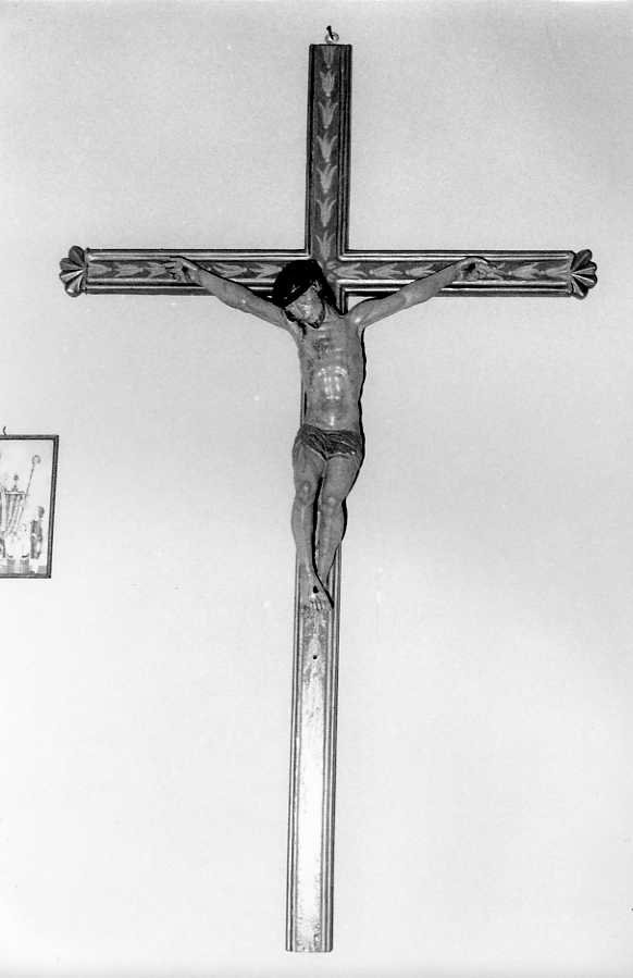 crocifisso - bottega campana (sec. XIX)