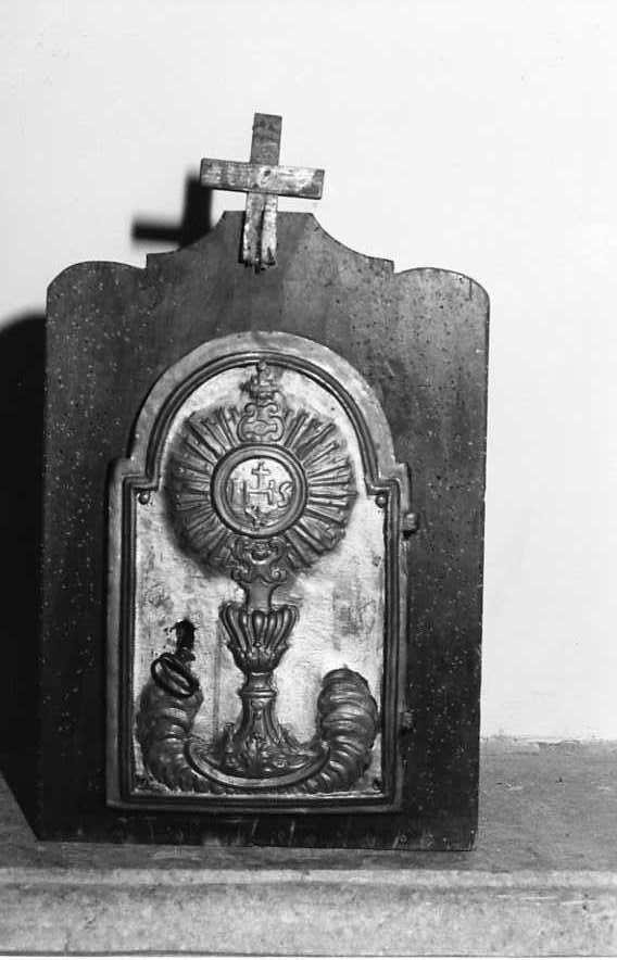 tabernacolo portatile - bottega campana (sec. XIX)