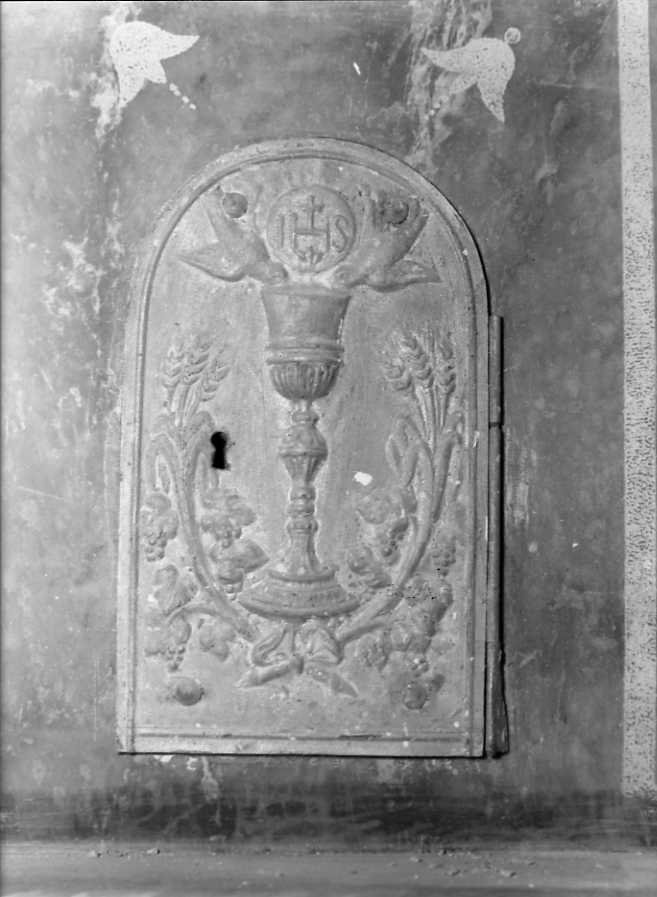 sportello di tabernacolo - bottega campana (prima metà sec. XX)