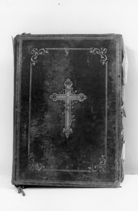 coperta di libro liturgico - bottega campana (sec. XIX)