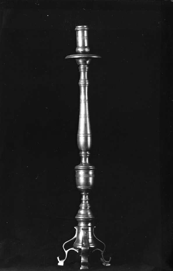 candeliere, serie - bottega campana (sec. XIX)