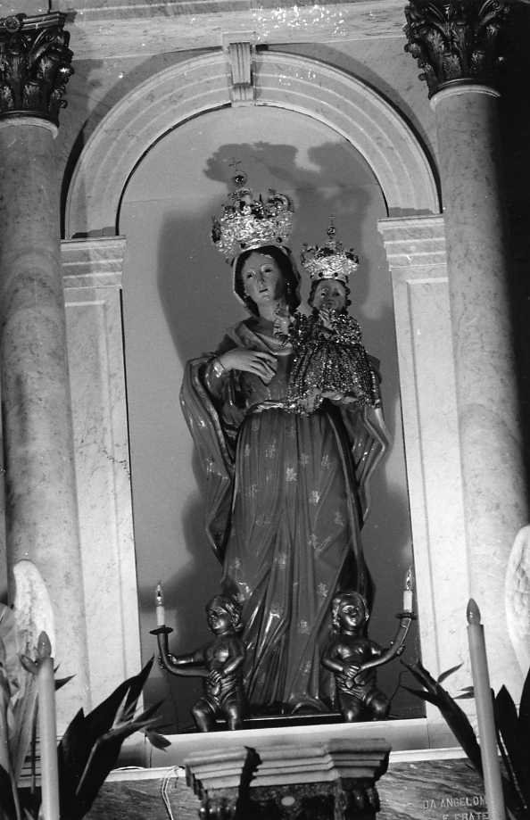 Madonna con Bambino (statua) - bottega campana (sec. XVIII)