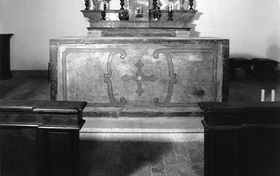 paliotto - bottega campana (seconda metà sec. XVII)