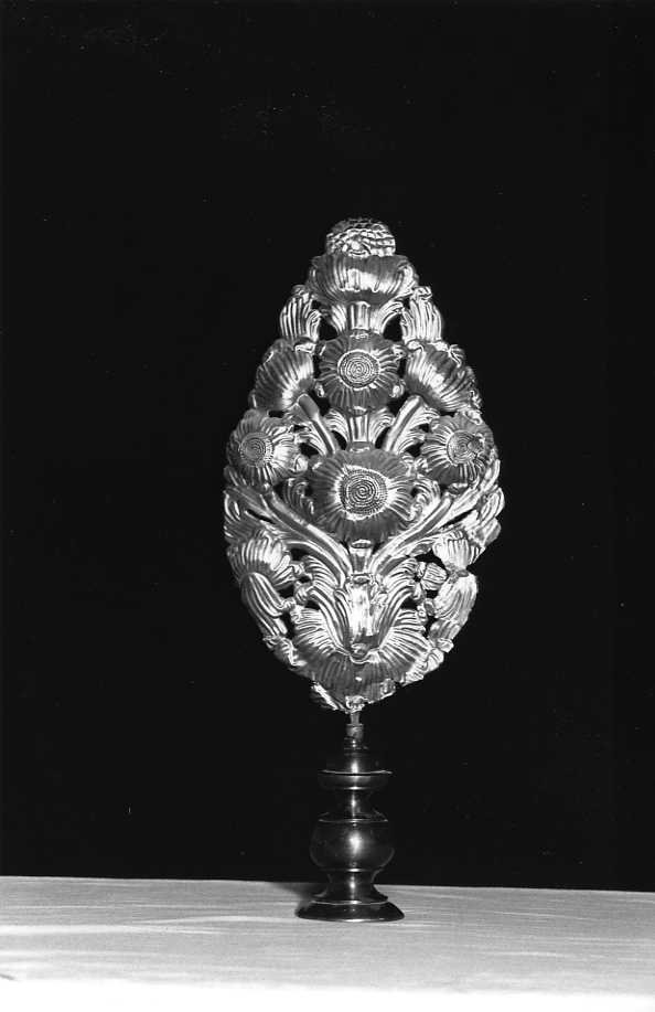 composizione floreale d'altare, serie - bottega campana (sec. XVIII)