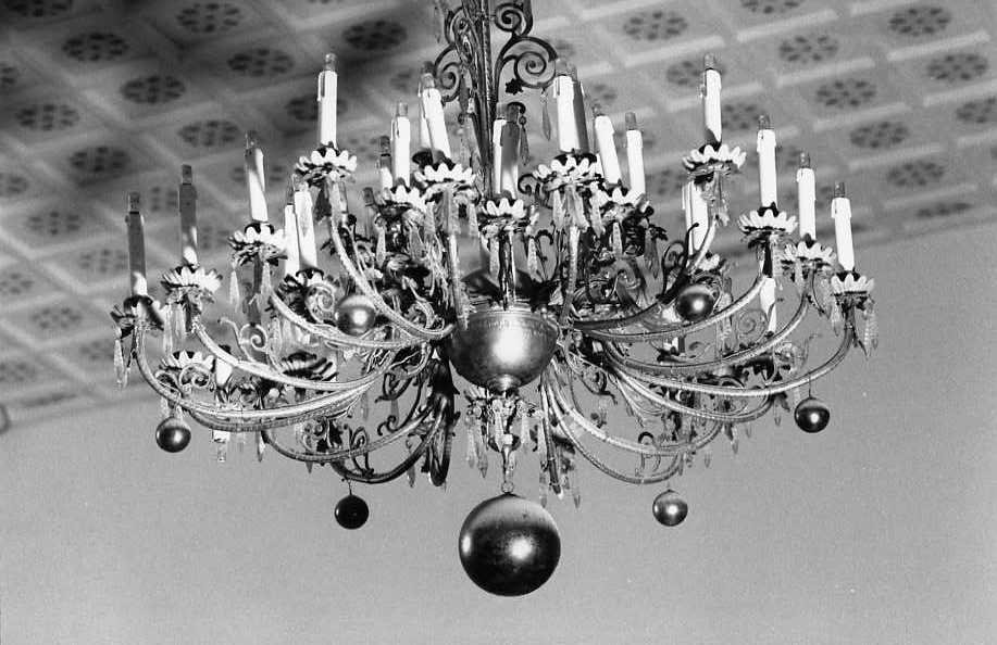 lampadario - bottega campana (inizio sec. XX)