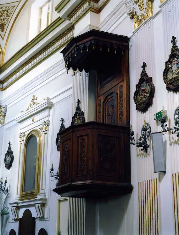 pulpito - bottega campana (seconda metà sec. XIX)