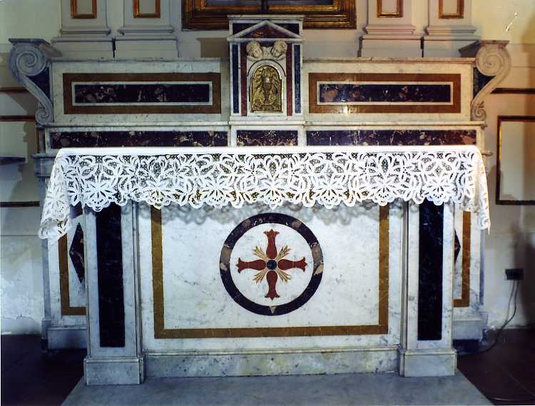 altare - bottega campana (ultimo quarto sec. XIX)