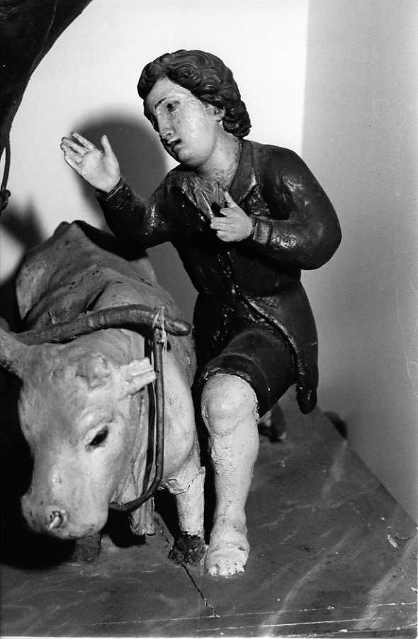 bovaro (scultura) - bottega campana (sec. XVIII)