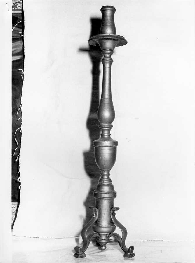 candeliere - bottega campana (sec. XIX)