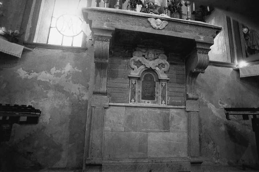 altare maggiore - bottega campana (fine sec. XVIII)