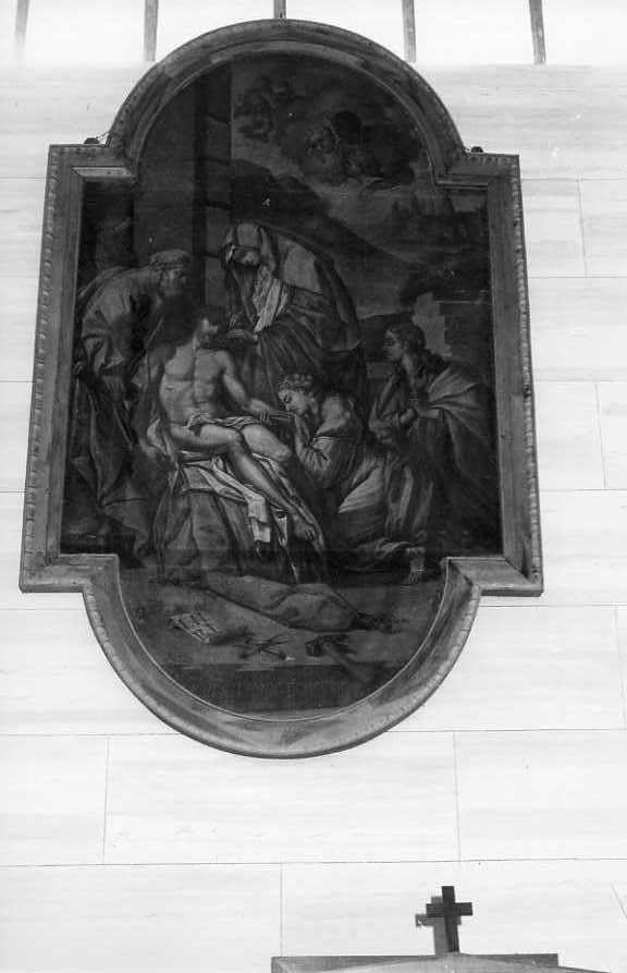 deposizione di Cristo dalla croce (dipinto) di D'Onofrio Luca Antonio (sec. XVIII)