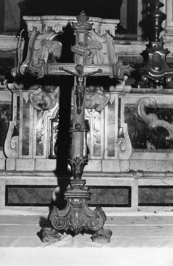 croce d'altare - bottega campana (sec. XVIII)