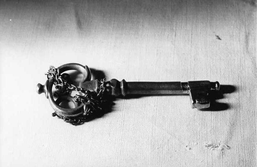 chiave del tabernacolo - bottega campana (sec. XVIII)