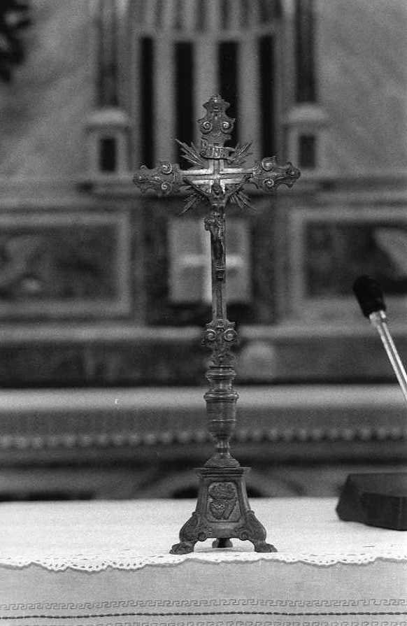 croce d'altare - bottega campana (fine sec. XIX)