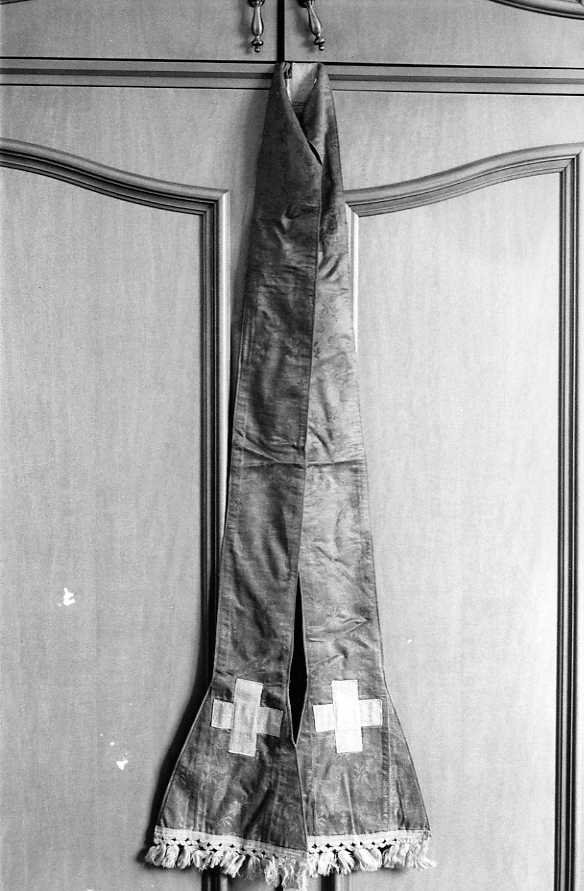 stola - manifattura campana (fine/inizio secc. XIX/ XX)