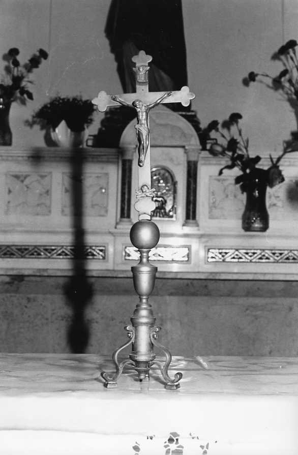 croce d'altare - bottega campana (fine/inizio secc. XIX/ XX)