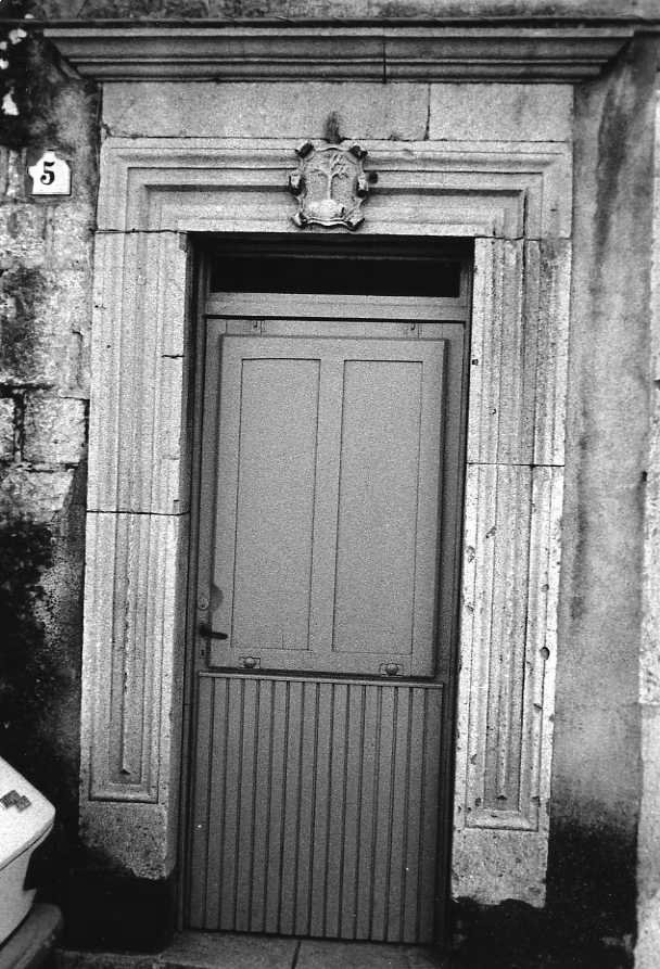 mostra di portale - bottega campana (sec. XVIII)