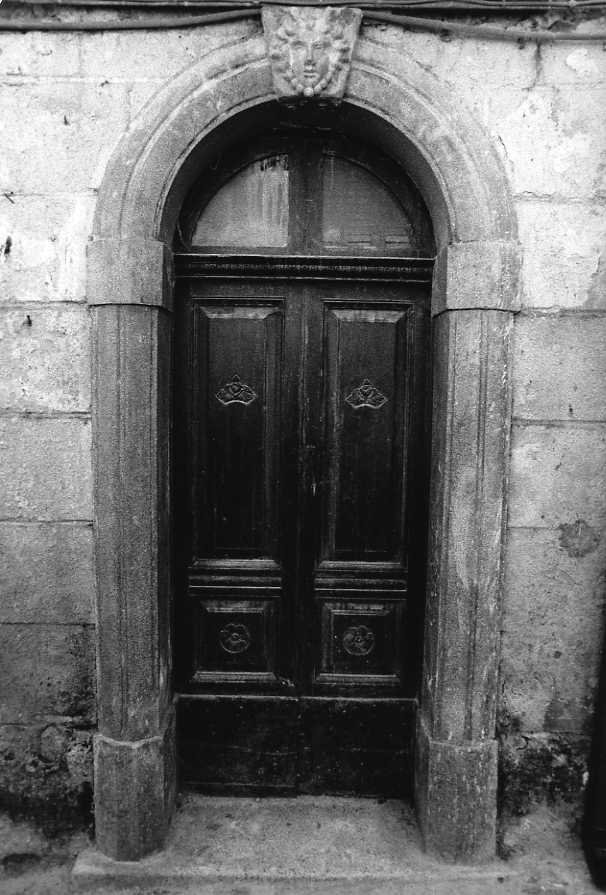 mostra di portale - bottega campana (inizio sec. XX)