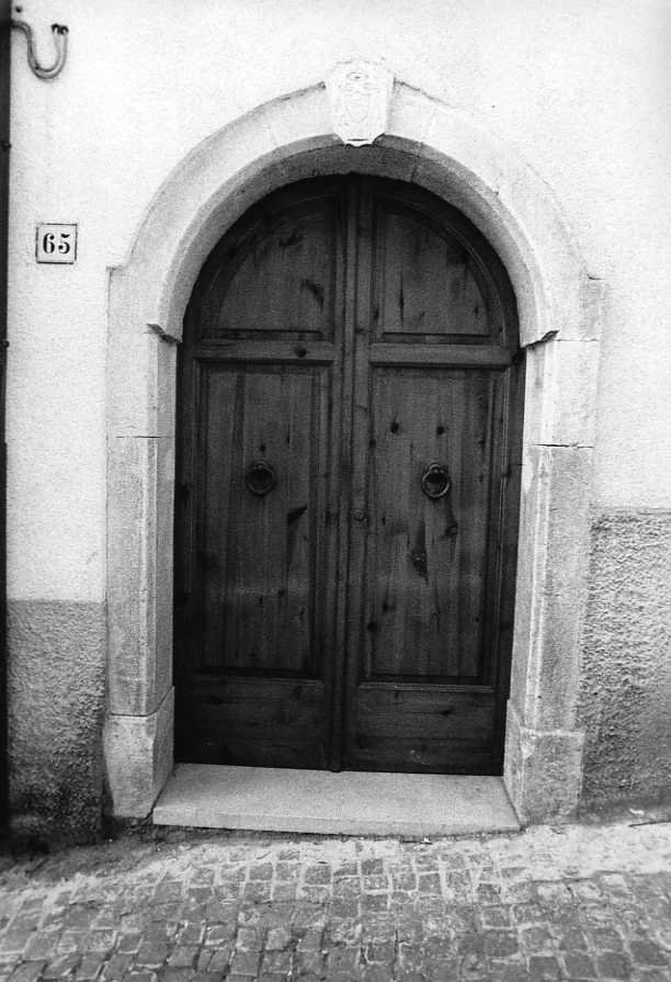 mostra di portale - bottega campana (sec. XIX)