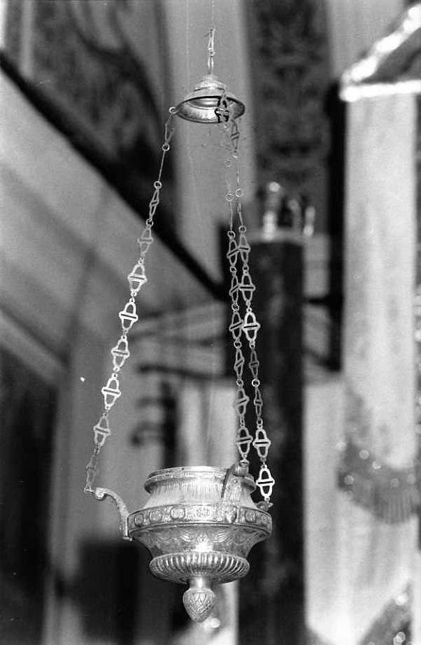 lampada pensile - bottega campana (seconda metà sec. XVIII)