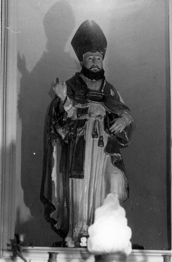 Santo vescovo (statua) - bottega campana (sec. XVIII)