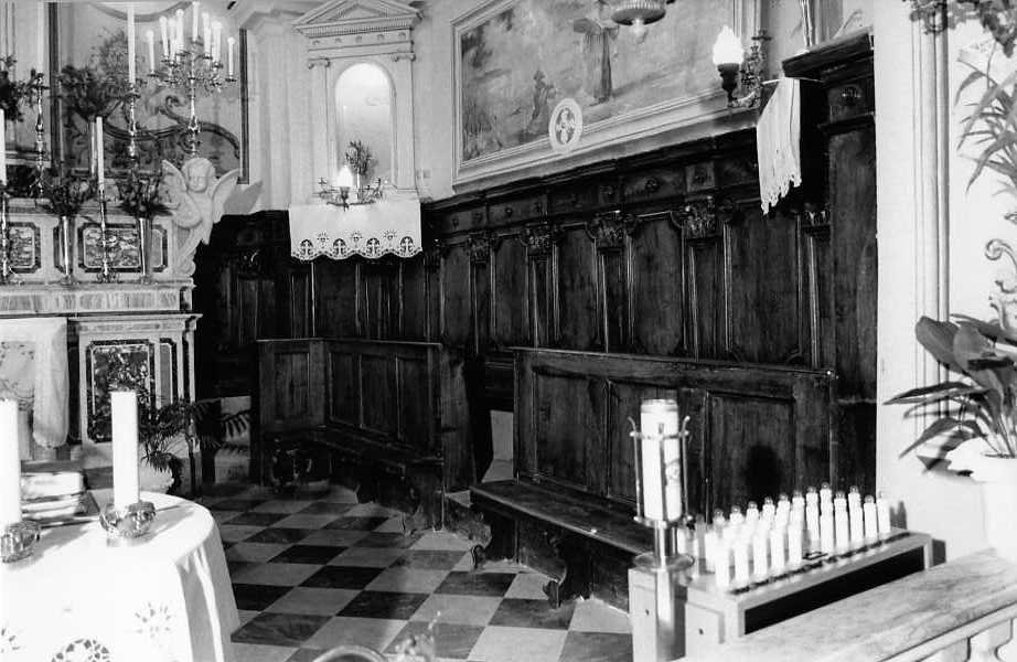 stalli del coro - bottega campana (inizio sec. XIX)