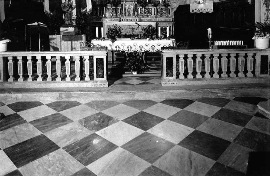 balaustrata, serie - bottega campana (inizio sec. XX)