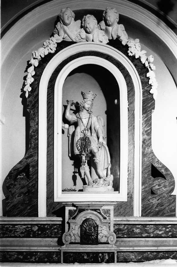 mostra di nicchia - bottega campana (sec. XVII)