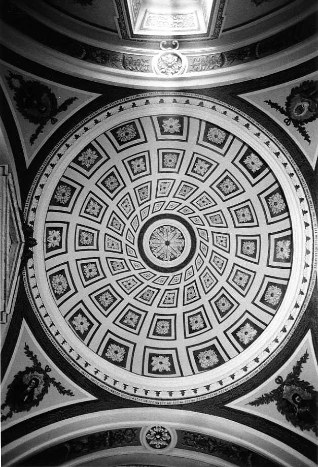 decorazione pittorica - bottega campana (inizio sec. XX)