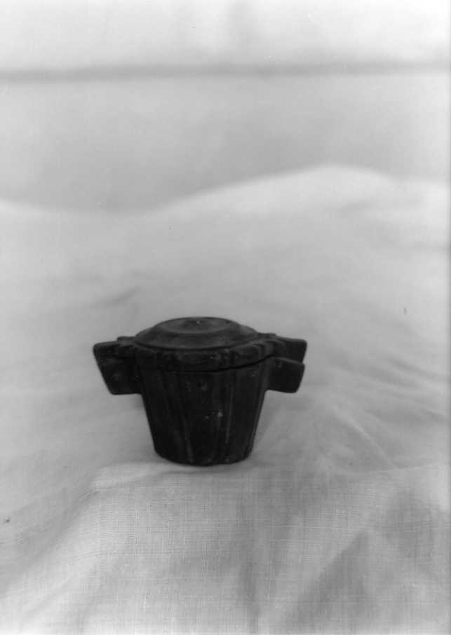 custodia - dei vasi per la riserva degli oli santi - bottega campana (sec. XVIII)