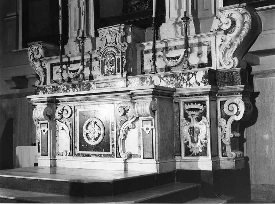 altare maggiore - bottega napoletana (sec. XVIII)