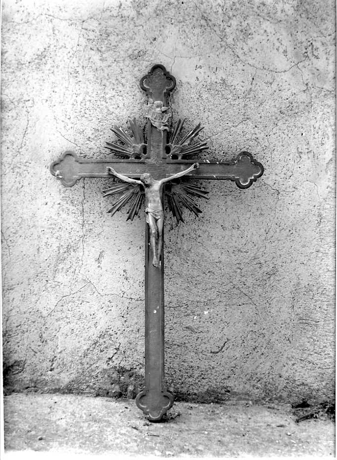 crocifisso - bottega campana (sec. XIX)