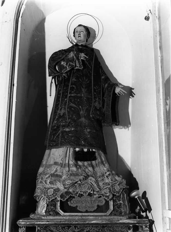 San Vincenzo Ferrer (reliquiario - a statua) - bottega napoletana (seconda metà sec. XVIII)