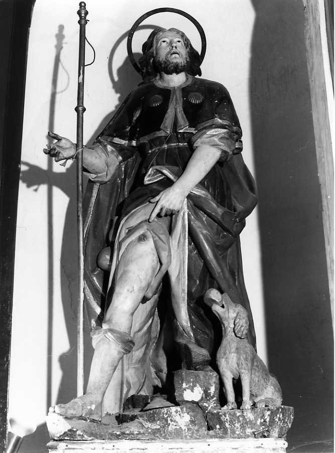 San Rocco (scultura) - bottega napoletana (sec. XVIII)