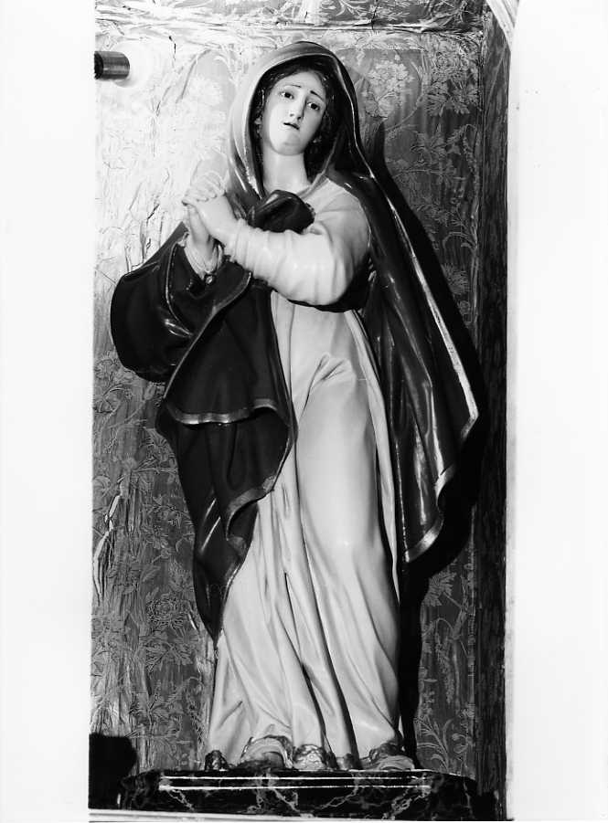 Madonna Addolorata (scultura) - bottega napoletana (prima metà sec. XIX)