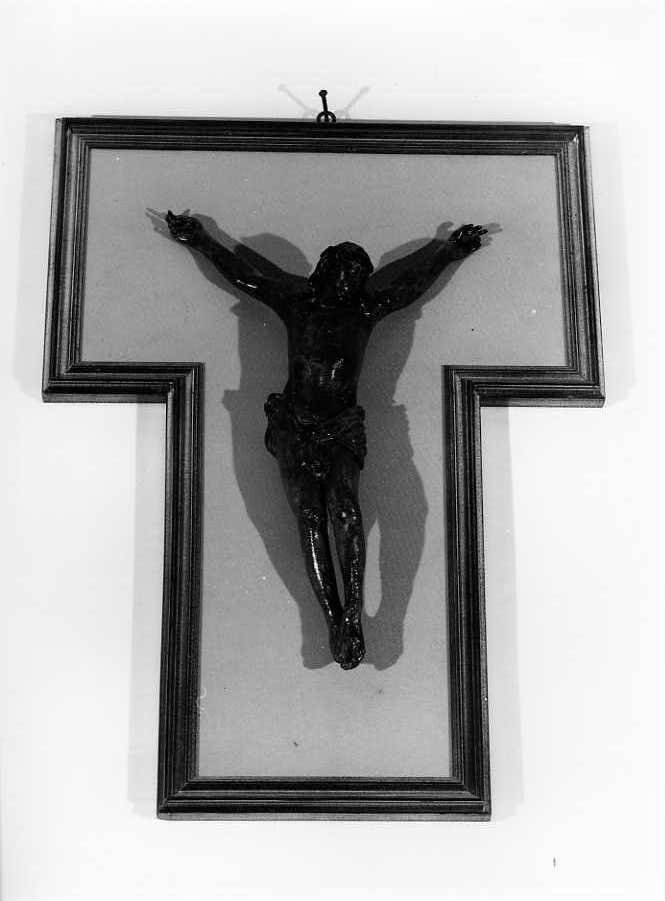 Cristo crocifisso (crocifisso) - bottega campana (sec. XVIII)