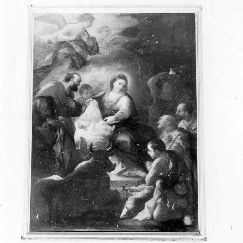adorazione dei pastori (dipinto) di Giordano Luca (maniera) (prima metà sec. XVIII)