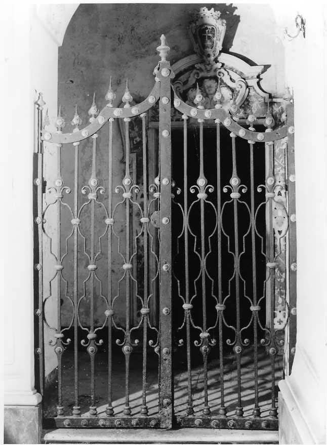 cancello, serie - bottega campana (seconda metà sec. XVIII)