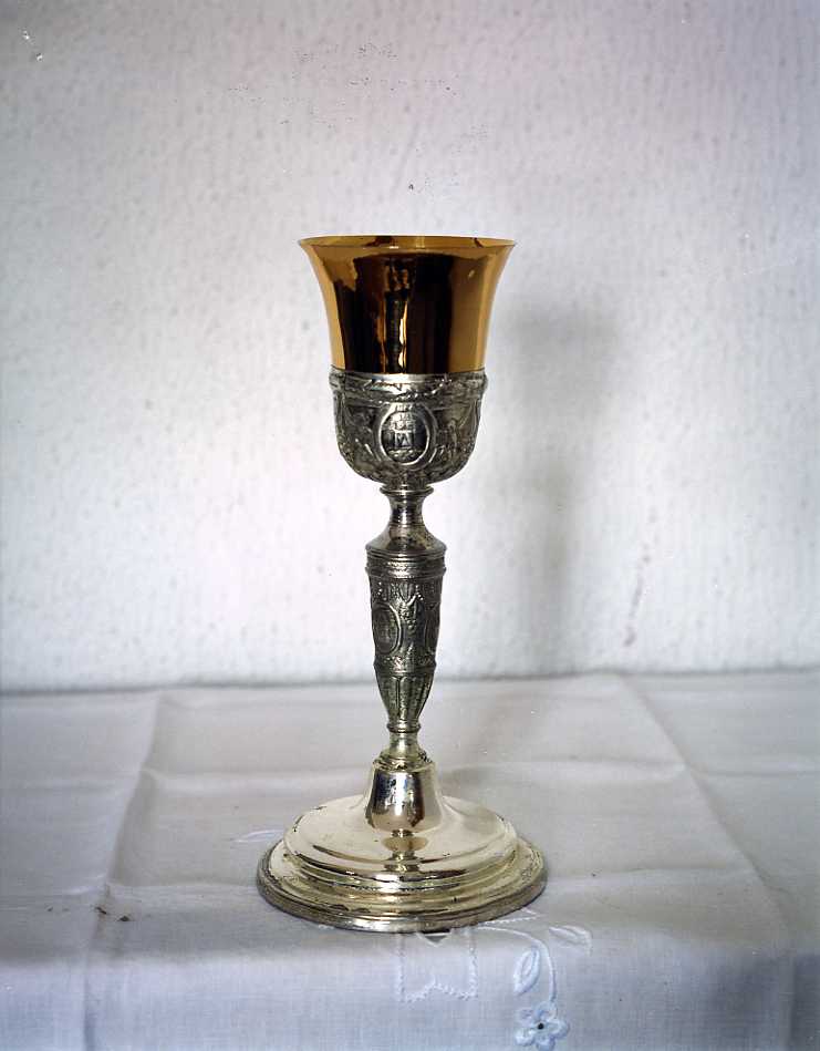 calice - bottega campana (seconda metà sec. XIX)