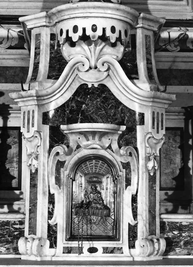 tabernacolo - a tempietto - bottega campana (sec. XVIII)